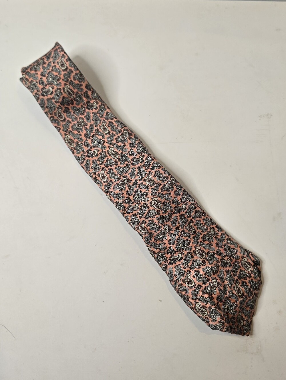 Vintage ETIENNE AIGNER Silk Tie Paisley